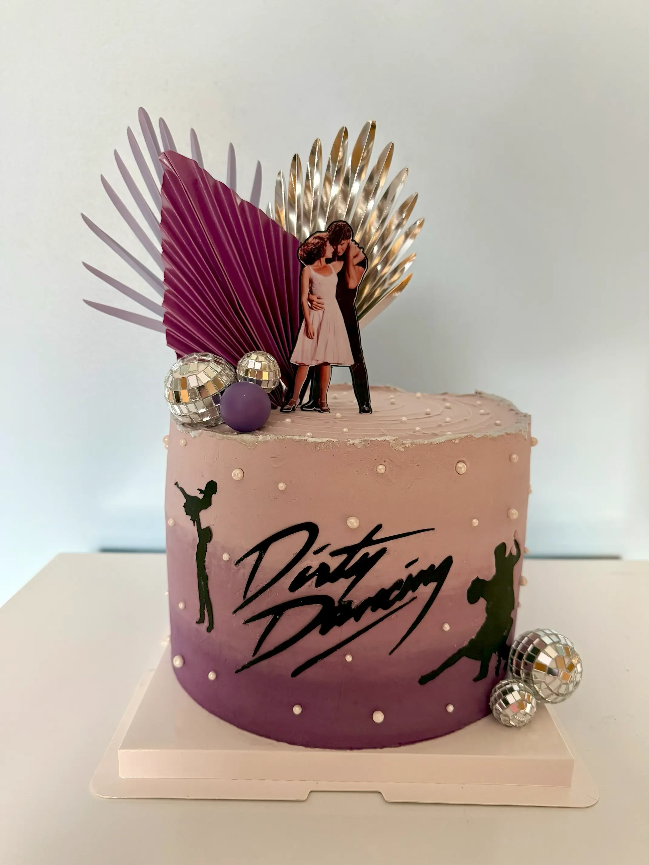 Dirty Dancing themed birthday cake